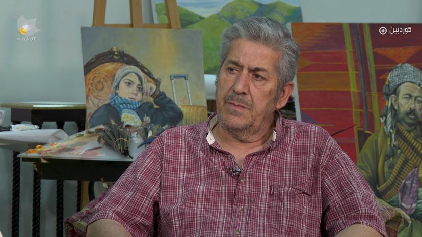 هونەرمەند و پێشمەرگەی دێرین، رەمزی قوتبەدین